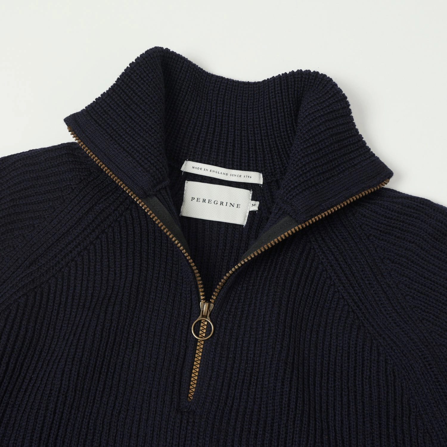 Functional Piece Peregrine Ford Quarter Zip Jumper - Navy