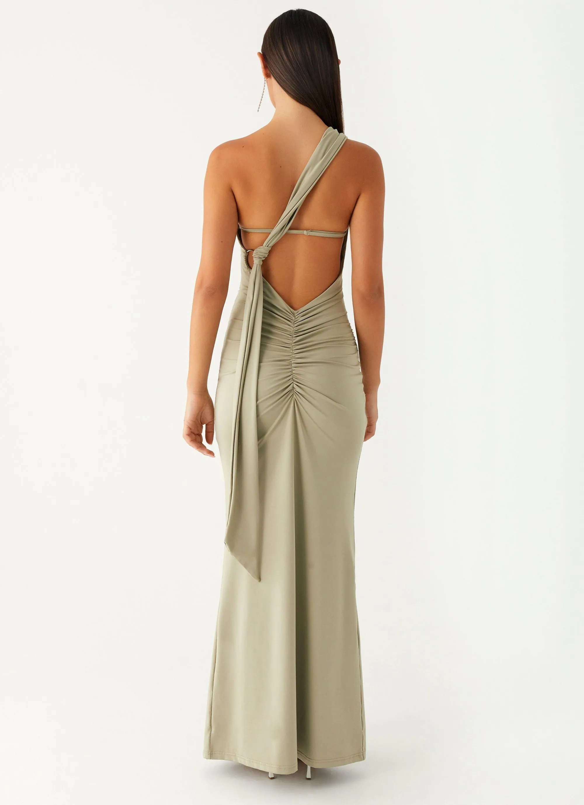 Sleek and Sleek Christie Maxi Dress - Sage