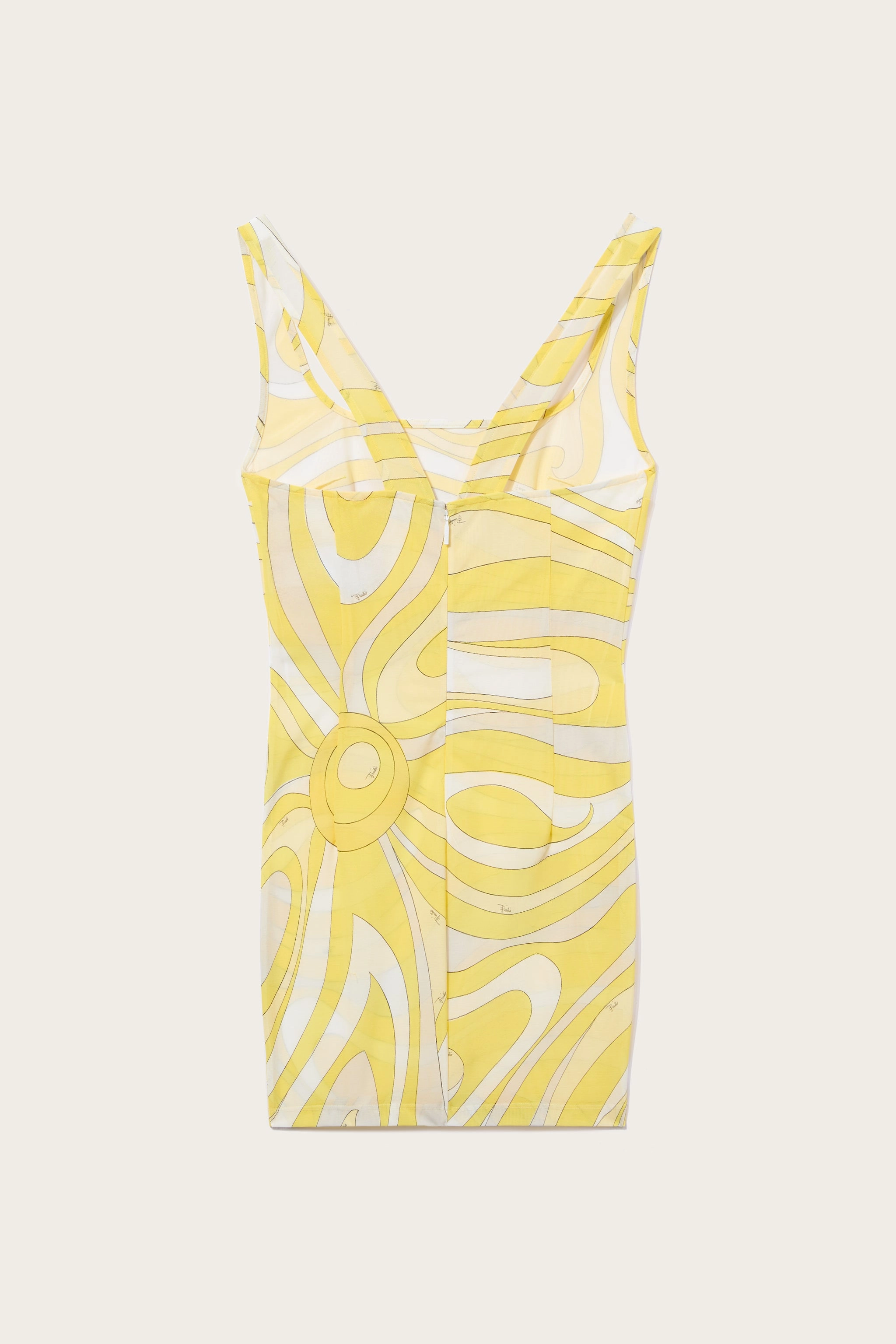 Chill Base Comfy Fit Marmo Square Neckline Mini Dress