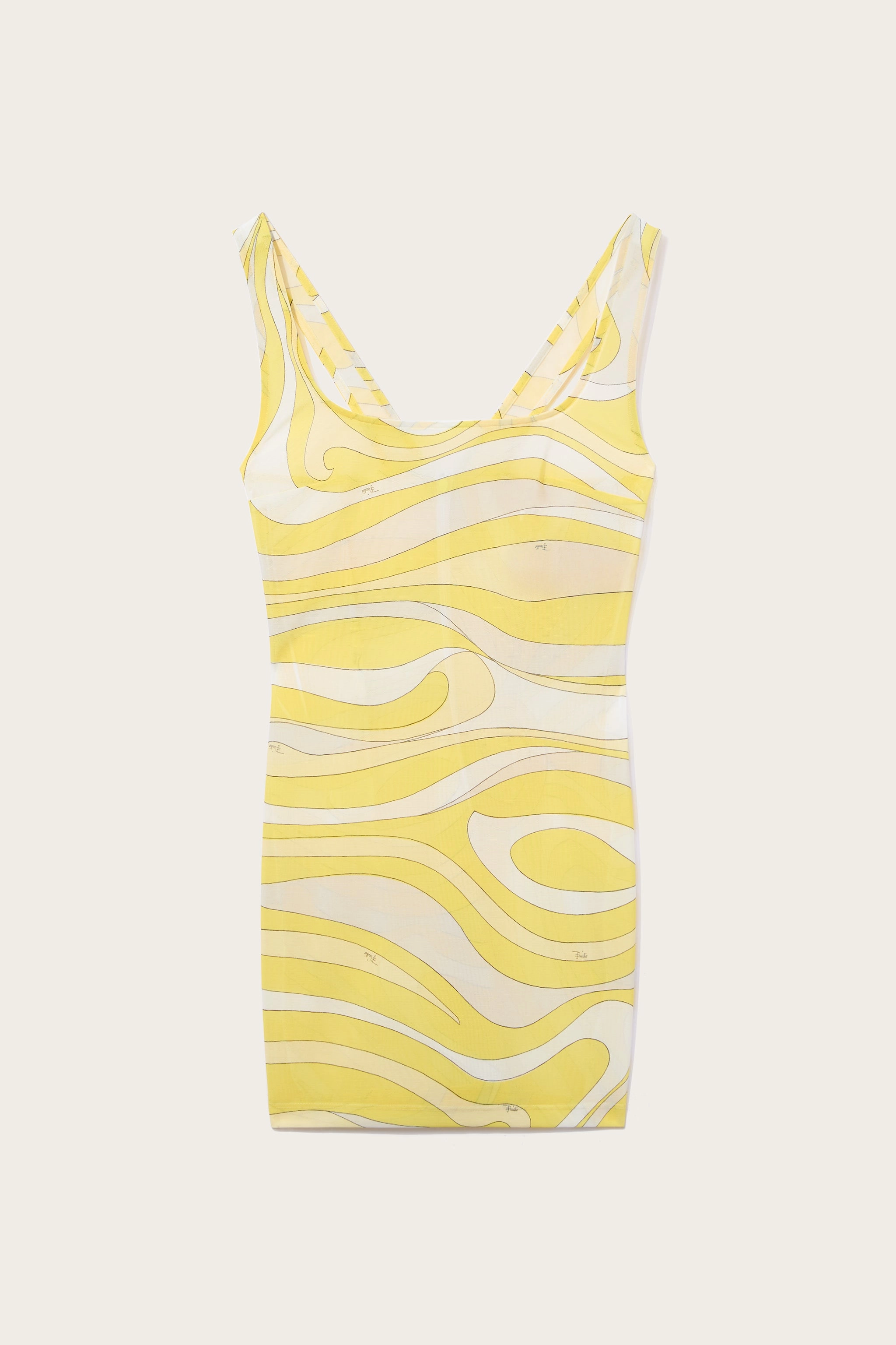 Marmo Square Neckline Mini Dress Modern Motion Premium Quality