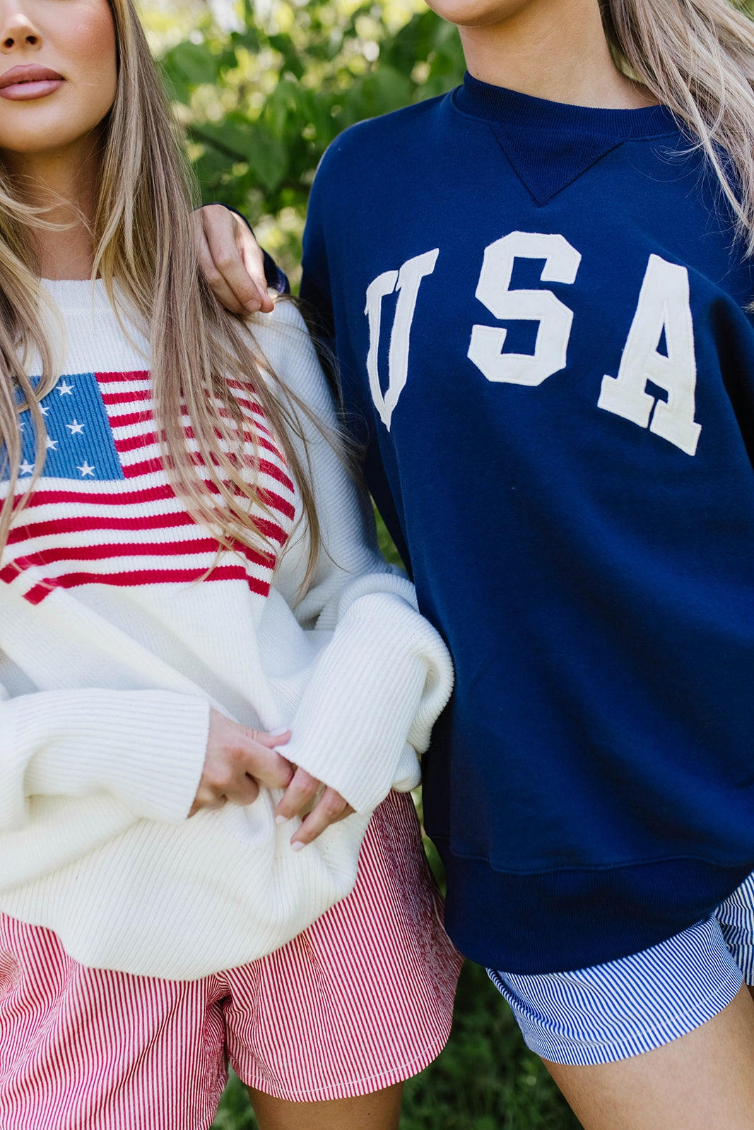 USA 100% Cotton Terry Pullover in Navy *Final-Sale* Comfy Essentials