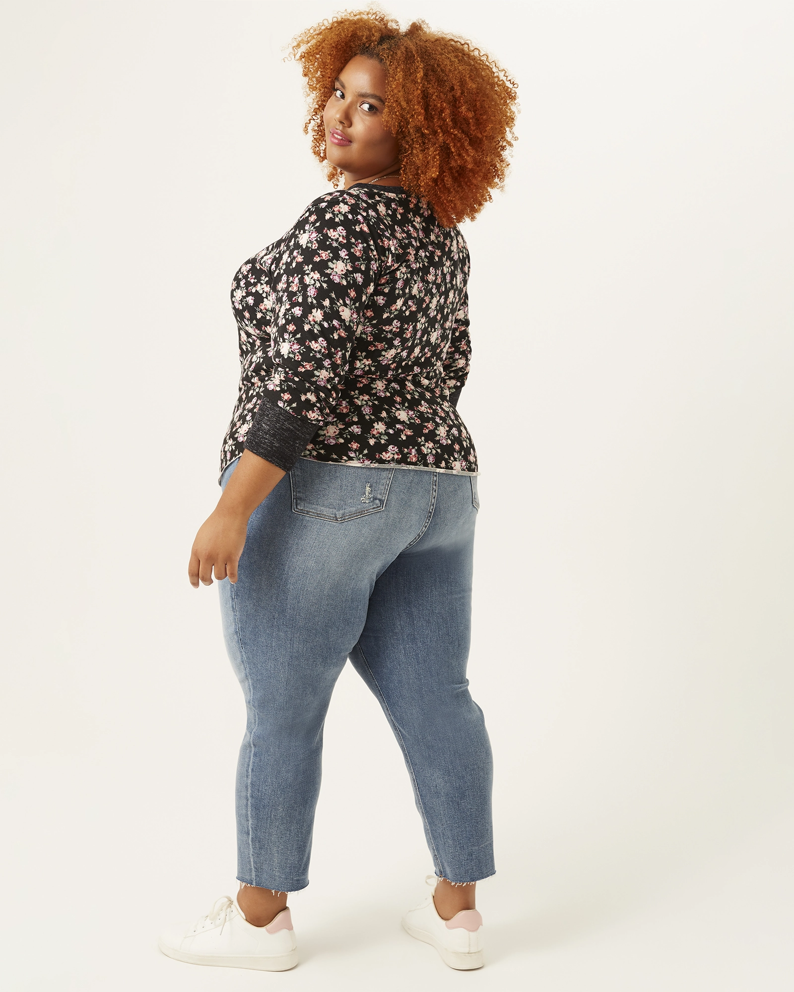 Billie Distressed Skinny Ankle Jean | Medium Wash Style Upgrade