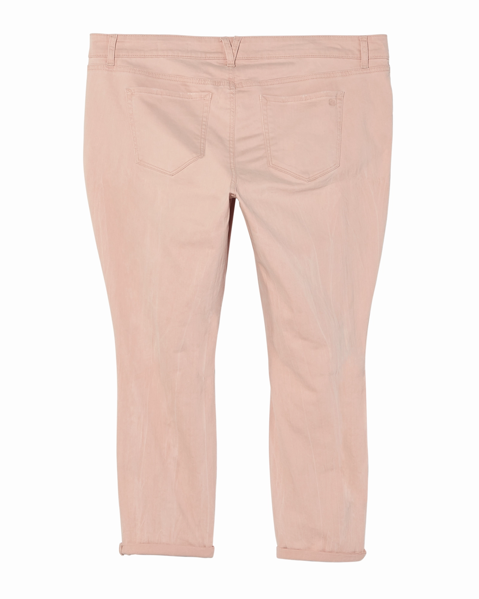 Minimal Fit Naomi Rolled Color Skinny Jean | Mauve