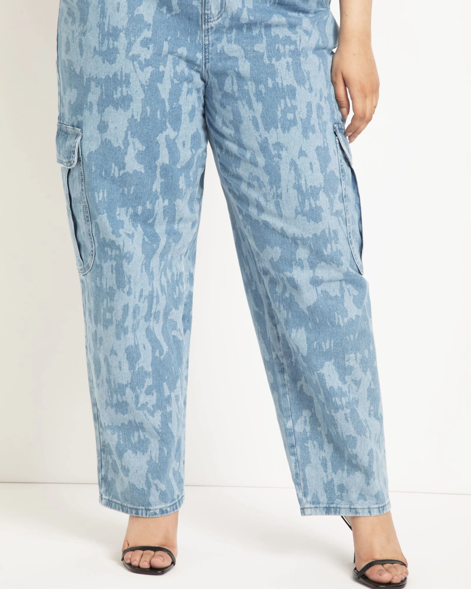 Printed Cargo Jean | Set Sail Cool Weather