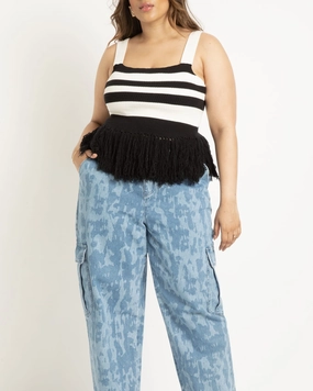 Core Wardrobe Printed Cargo Jean | Set Sail