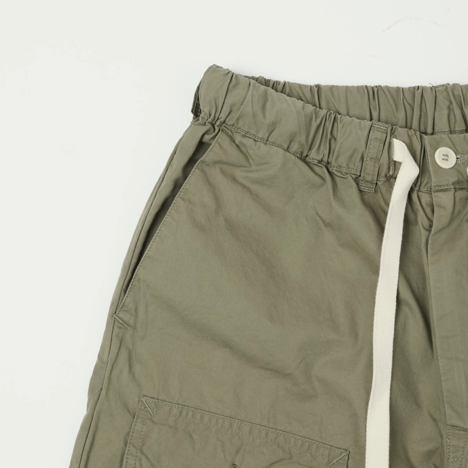 Post Overalls 'Town & Country' Poplin Shorts - Sage Green Quick Dry Tech Fashion Fit