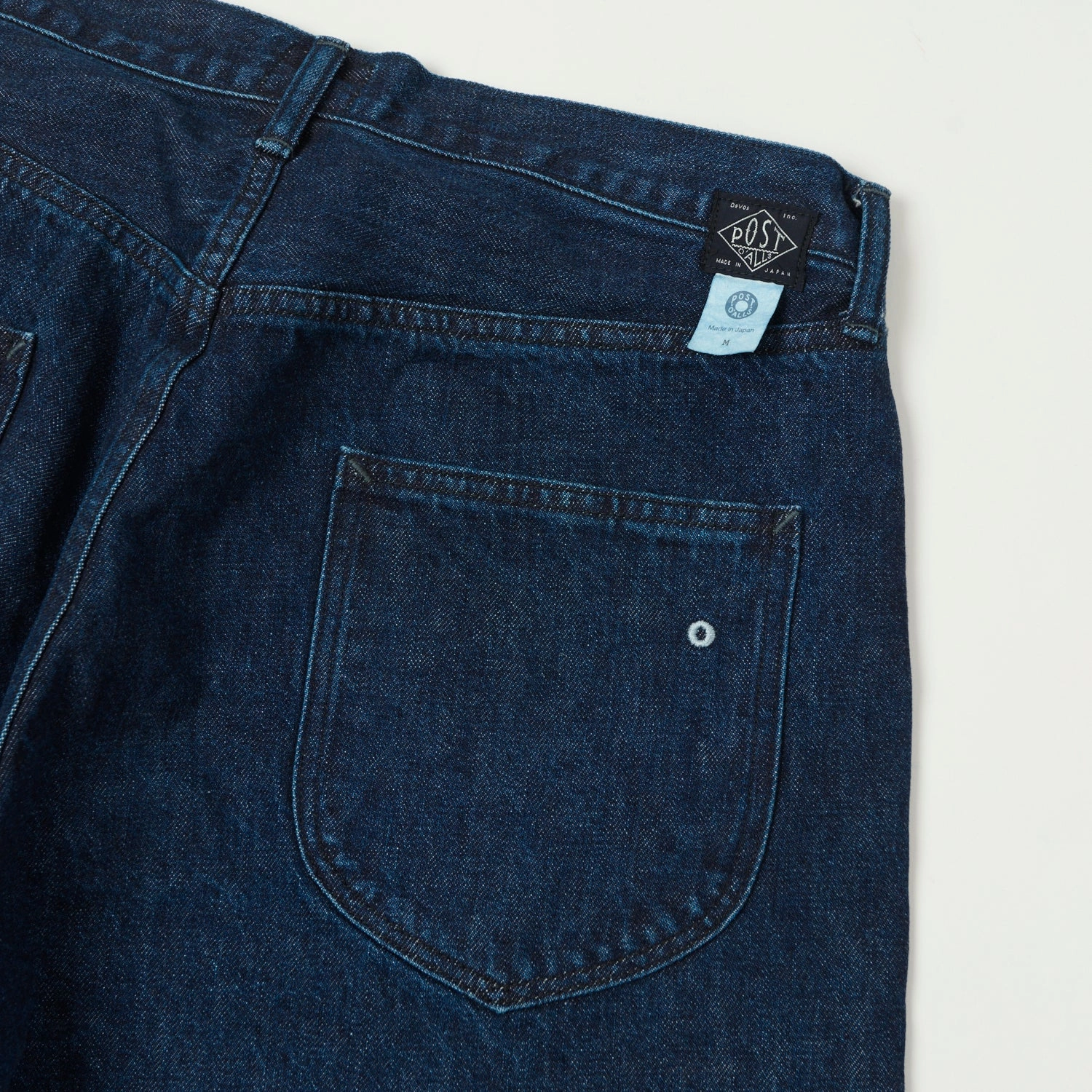 Post Overalls No.2 Five Pocket Denim Shorts - Deep Wash Stain Release Finish