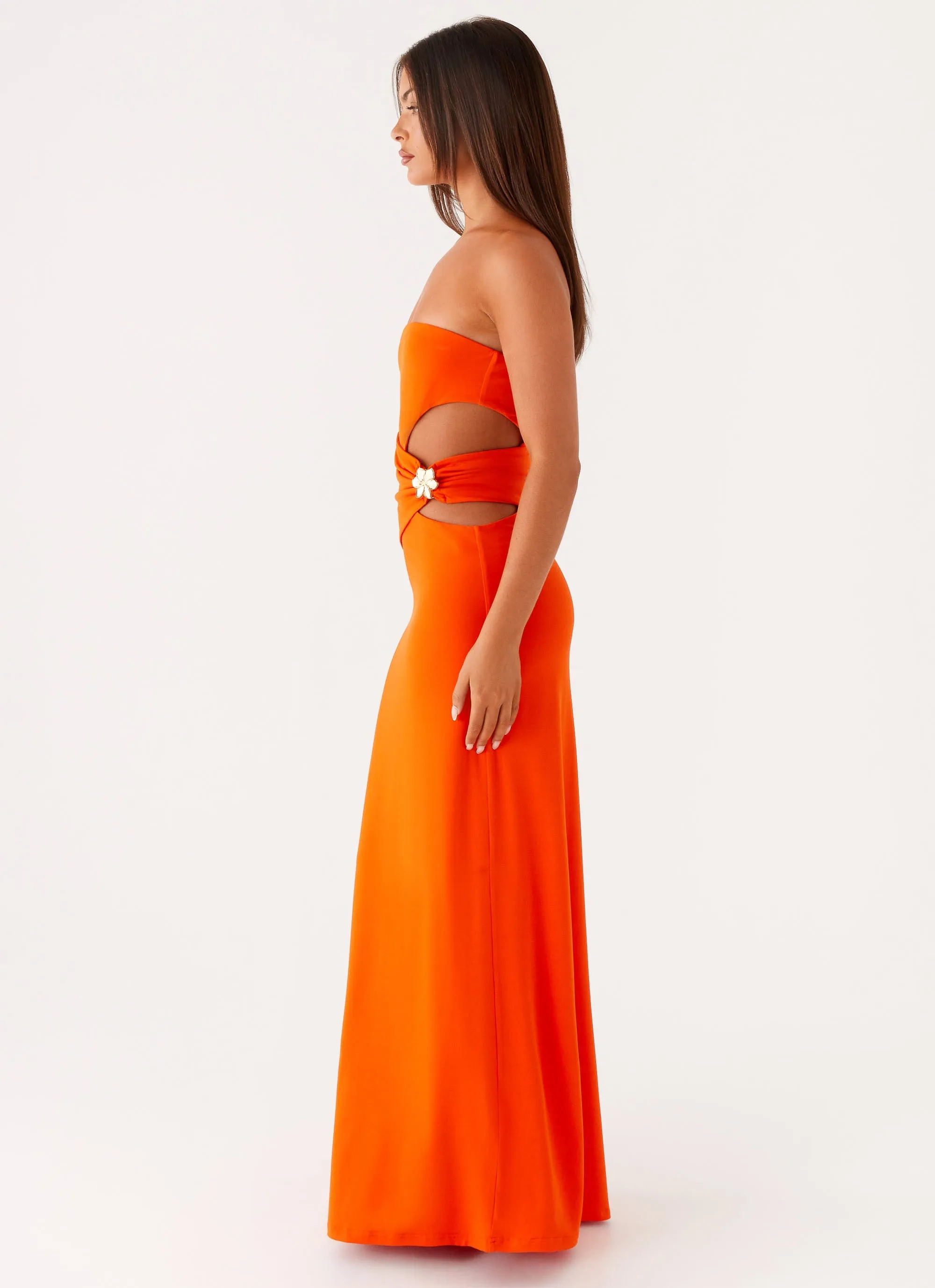 Vibrant Movement Anetta Maxi Dress - Orange