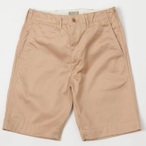 Buzz Rickson's Original-Spec. Chino Short - Beige HighBackRise