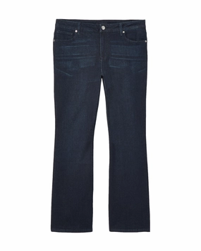 Shubert Bootcut Jean | Dark Wash Family Style Gym Ready Daily Wear Light Comfort