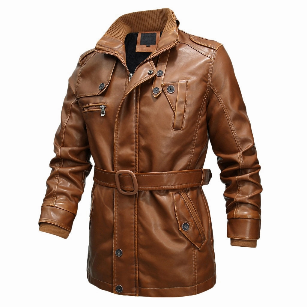 Water Resistant Fabric Degree West Louis? THE Greedy Gentle Season Leather Coat