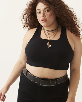 High-Quality Fit Keeley Butter Denim Shorts | Black