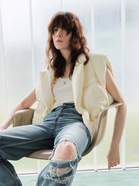 Active Wear Quilted Goose Down Vest