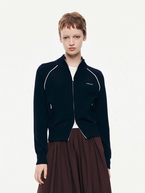 Off Duty Look Raglan Sleeve Cropped Cardigan