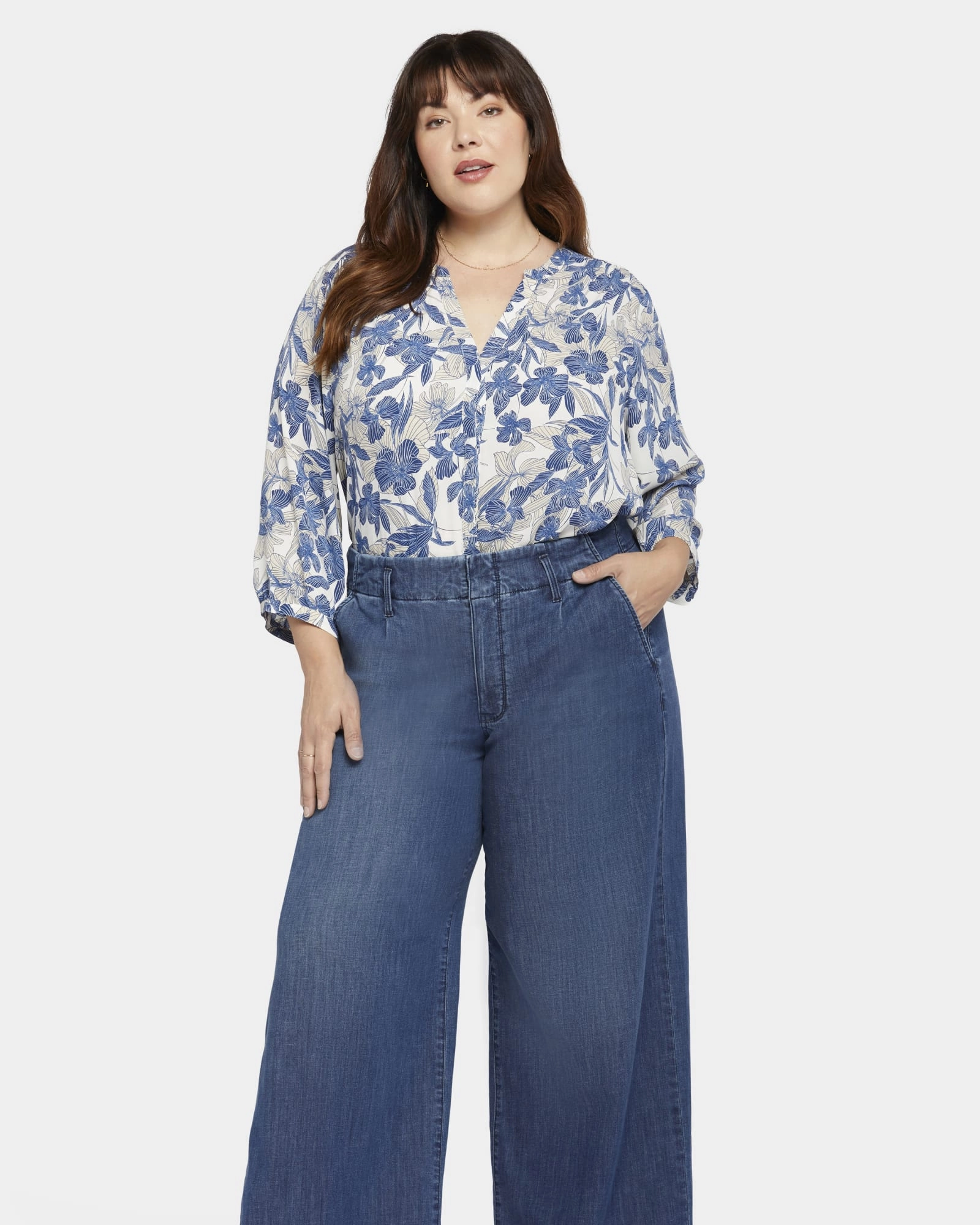 Office Wear Modern Rainy Day Relaxed Look Hr Mona Wide Leg | Reminiscent