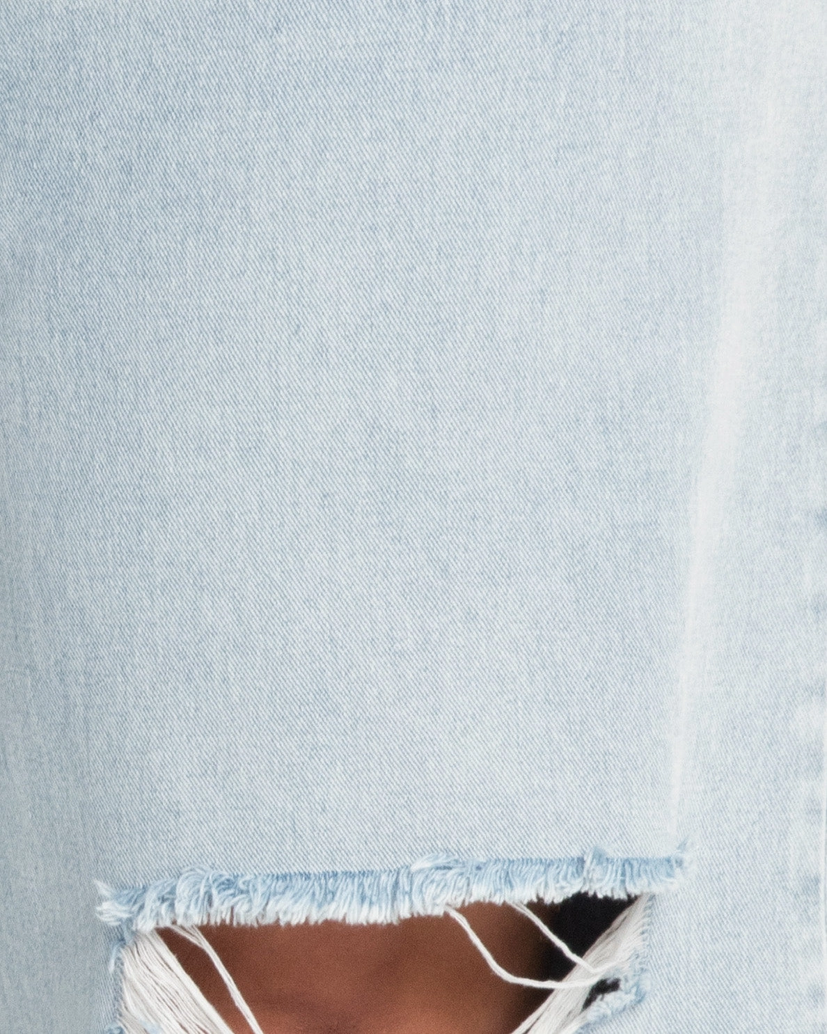 Wide Leg Distressed Jeans- Light Wash | Light Wash Light Fabric