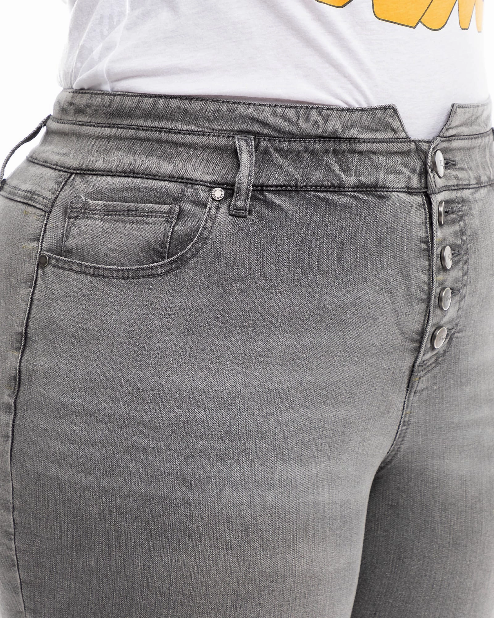 Stylish Touch Slim Modern Victoria HIgh Rise Relaxed Jean | Vienna