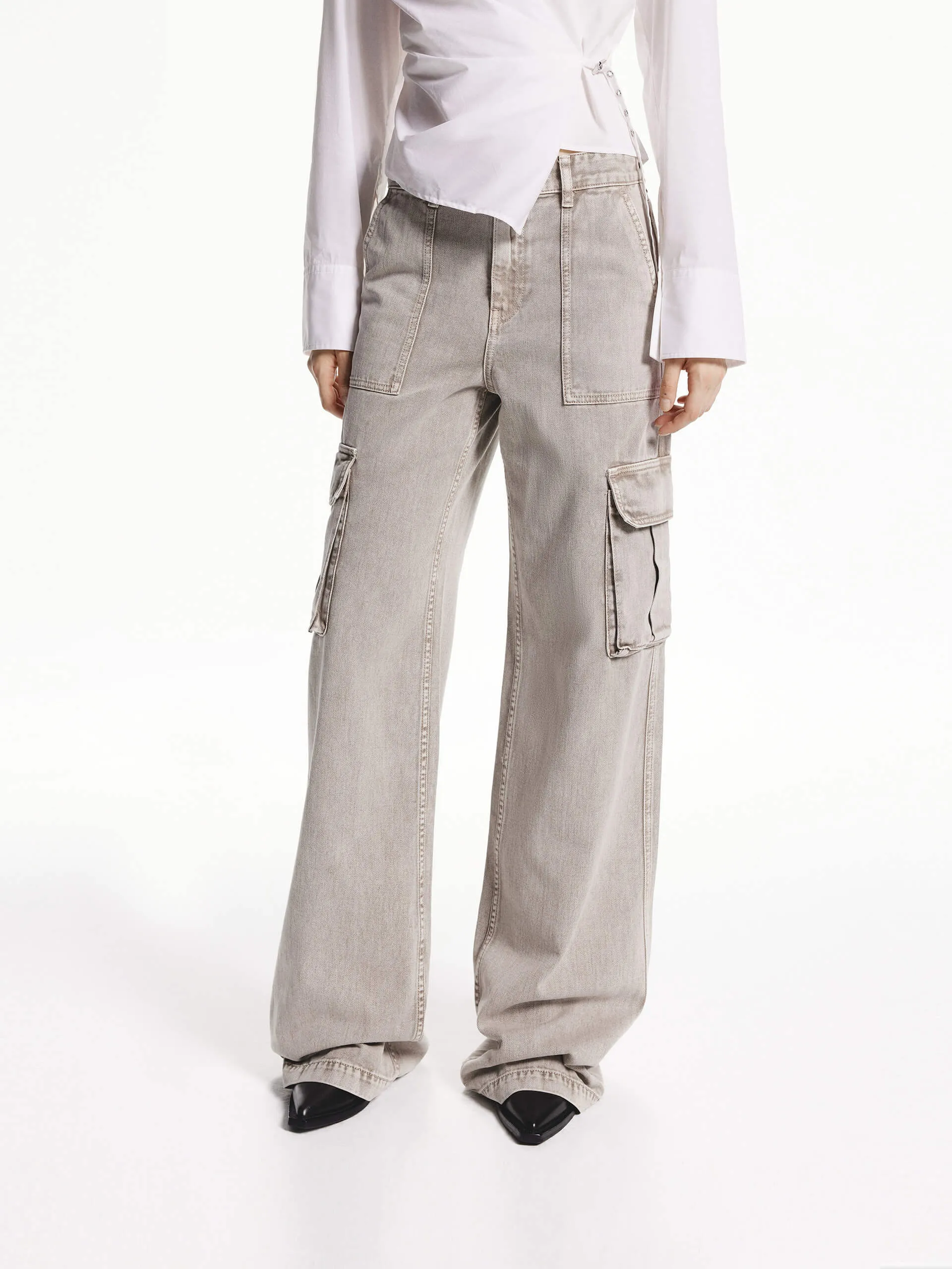 Base Layer Daily Mix Relaxed Fit Cargo Jeans