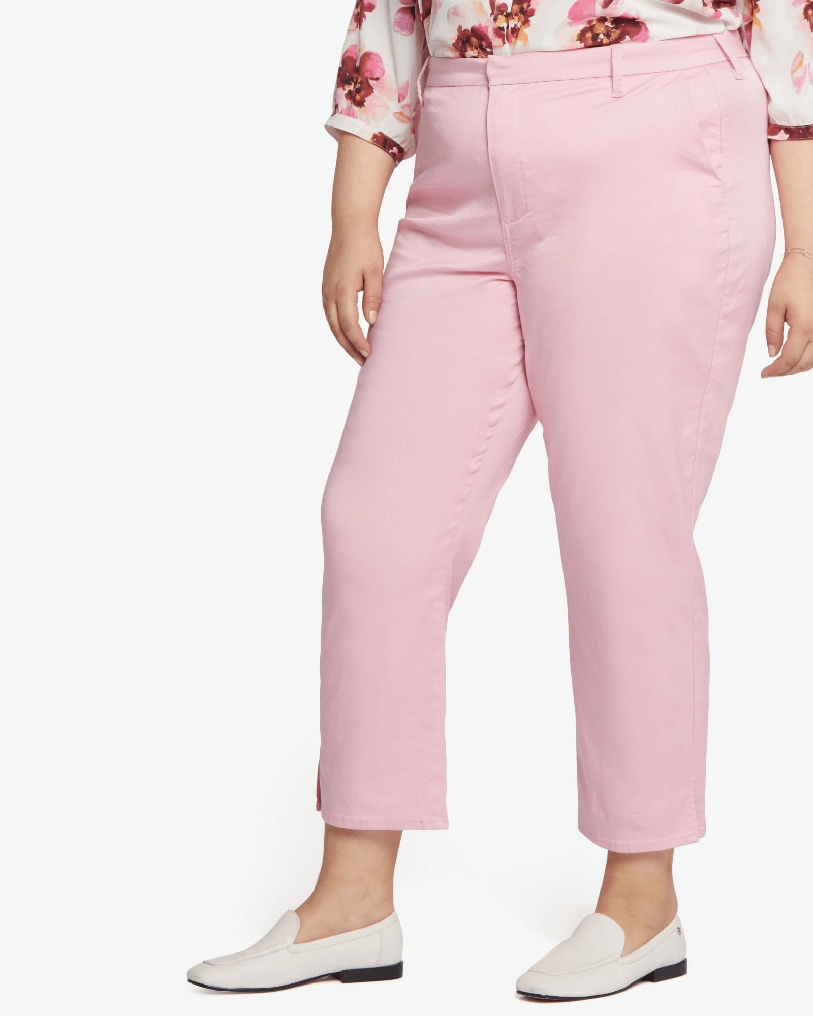 Weekend Getaway Minimalist Breathable Relaxed Ankle Trouser | Orchid Pink