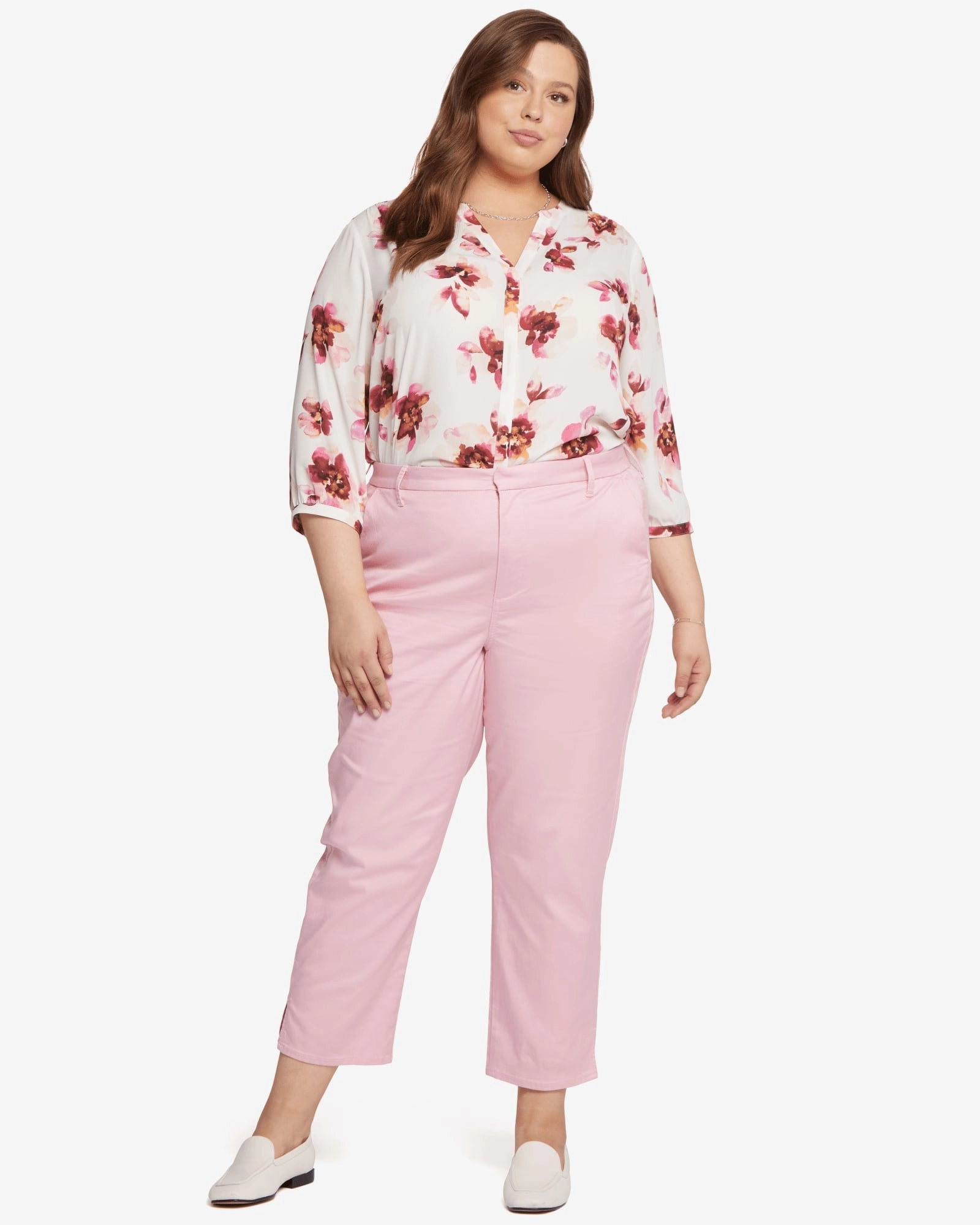 Relaxed Ankle Trouser | Orchid Pink Night Out Rainy Day