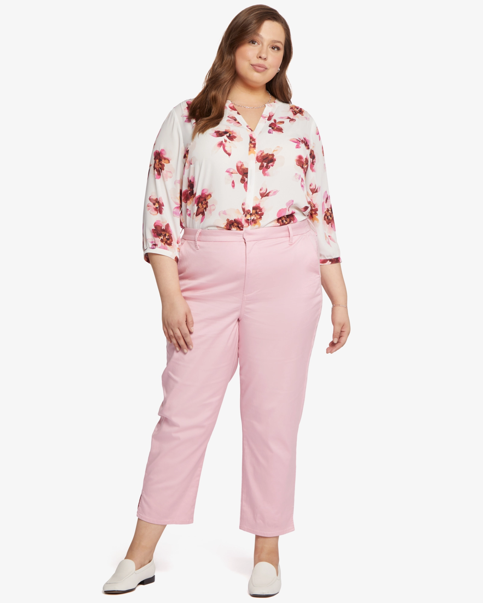 Base Comfort Outfit Mix Relaxed Ankle Trouser | Orchid Pink