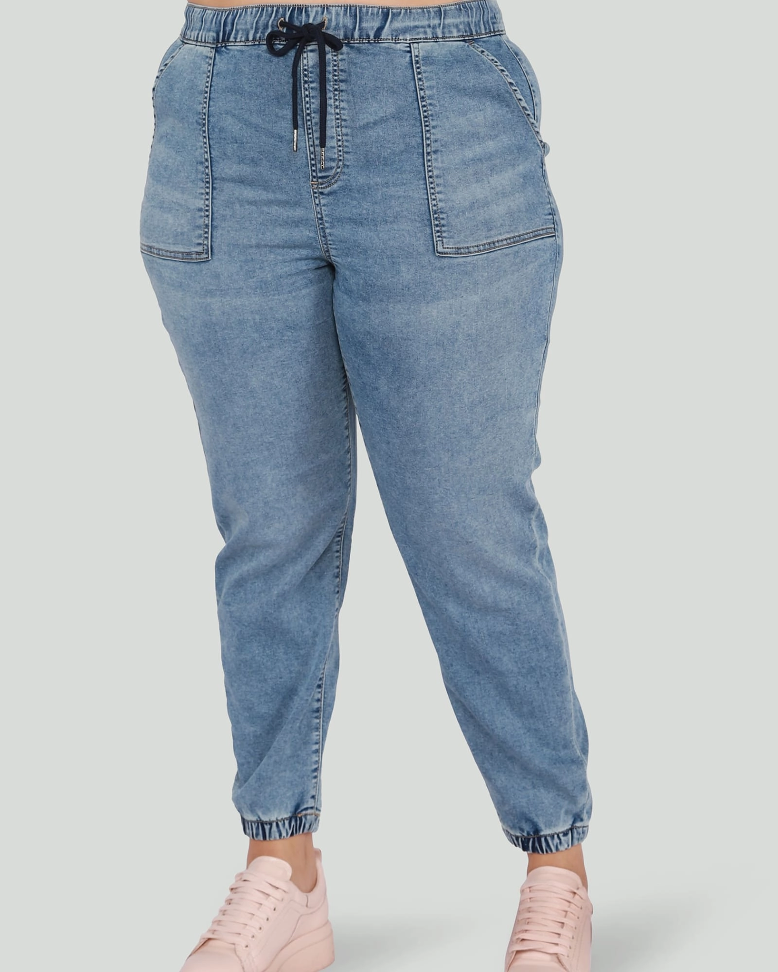 All Rounder Bailey High Rise Jogger | Light Wash