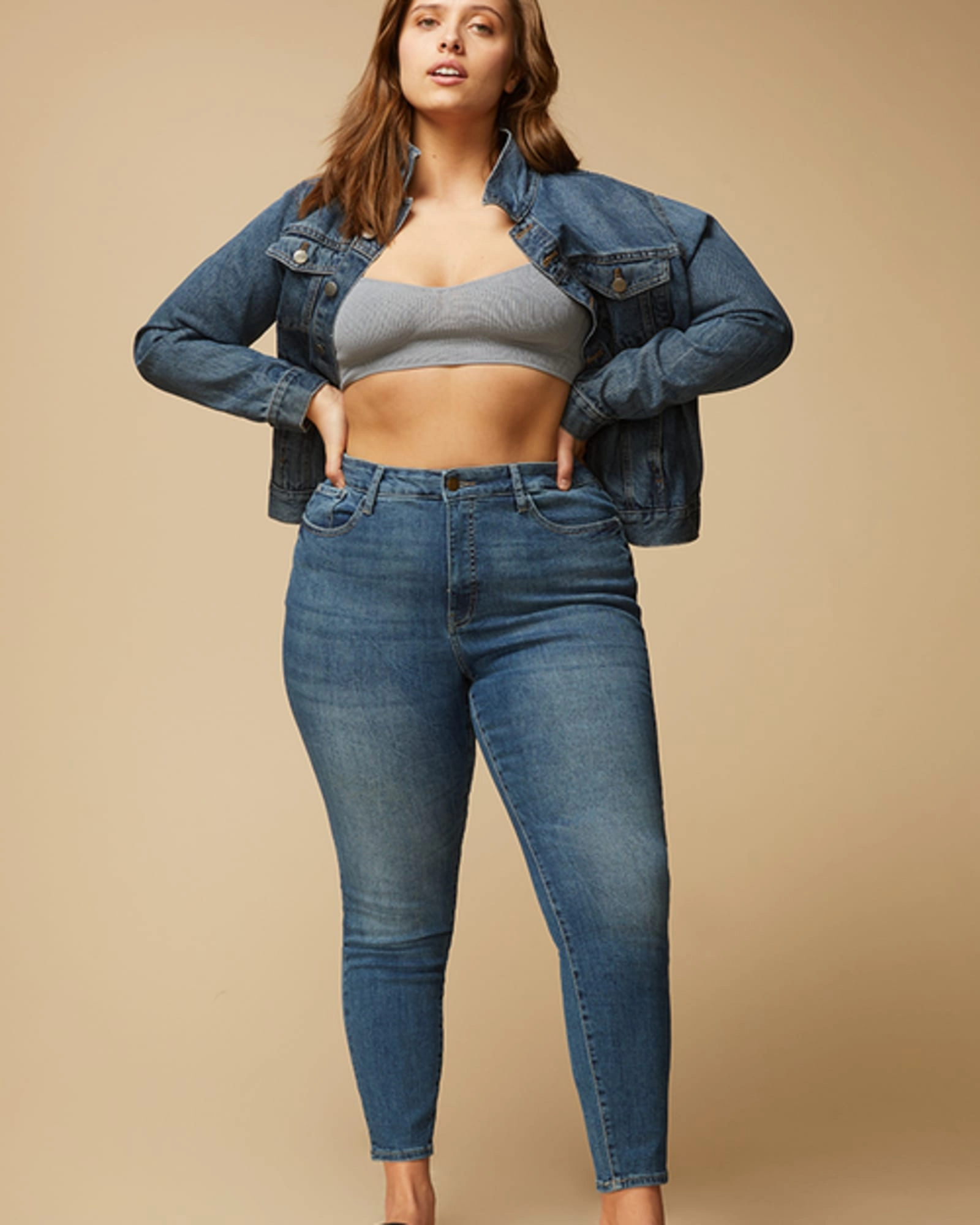 Softened Lining Outfit Plan Maybelle Cropped Skinny Jeans | Adelaide