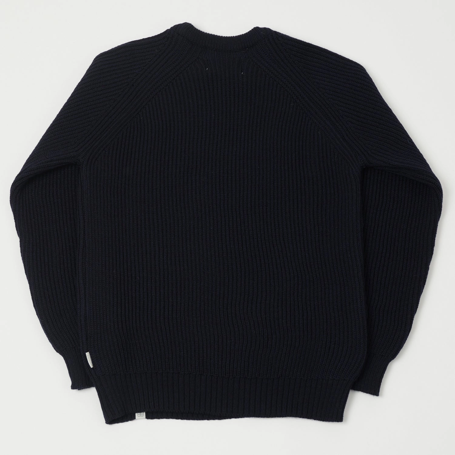 Peregrine Ford Crew Neck Jumper - Navy WrinkleResistant Finish