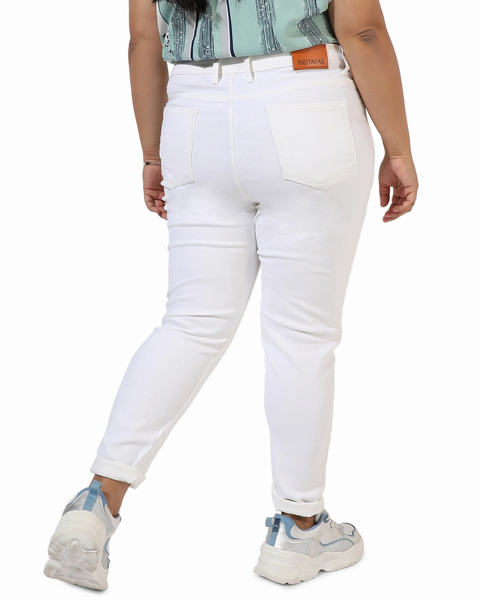White Skinny Jeans | White Utility Basic