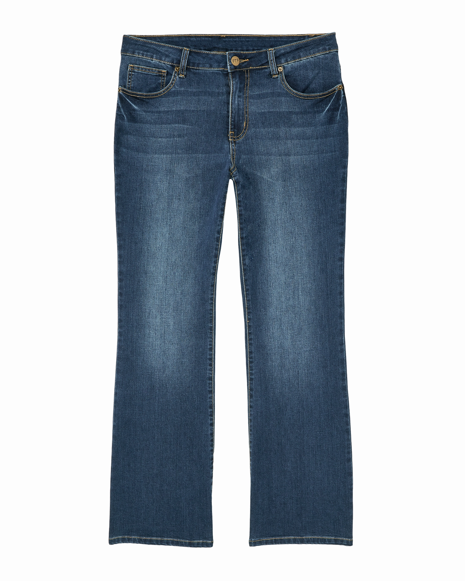 Weekend Ready Youth Style Office Wear Shubert Bootcut Jean | Medium Wash