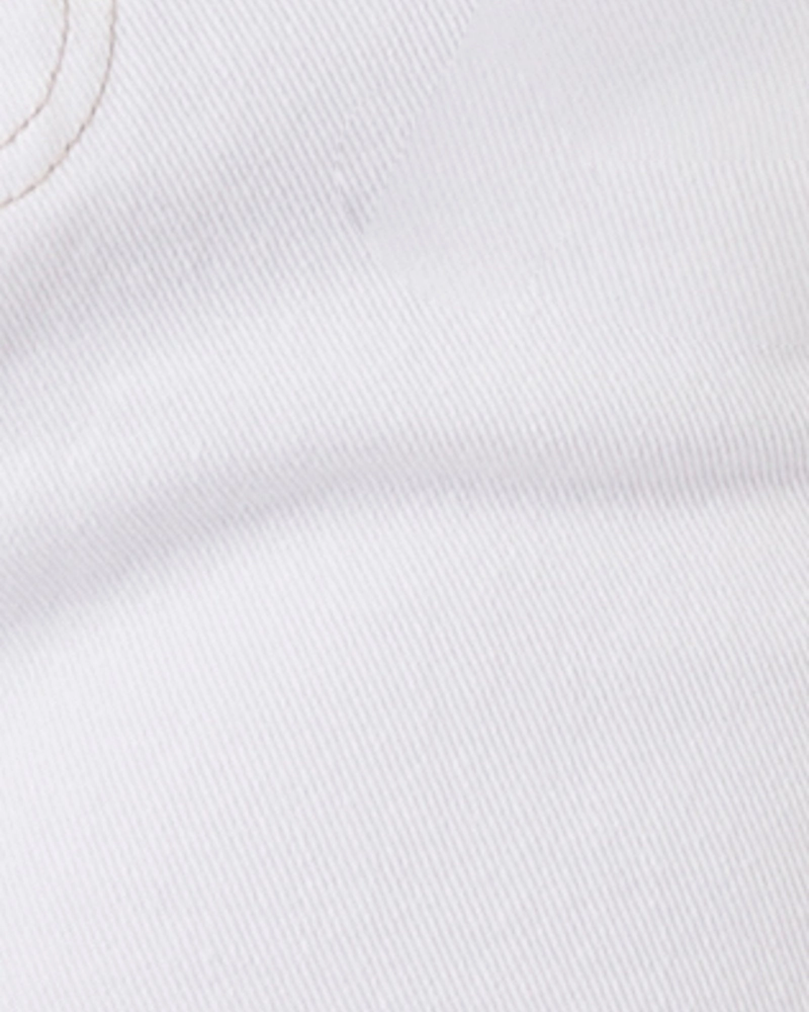 Functional Waistband Sustainable Creative Look Eulalia Elastic Waistband Denim Mom Short | Ivory