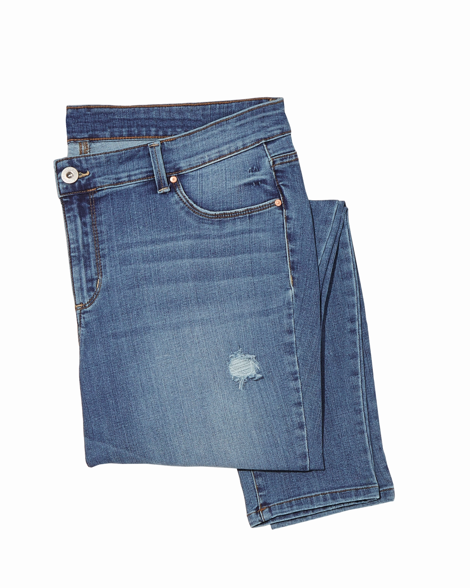 High-Quality Fabric Roni Destructed Super Skinny Jean | Medium Wash