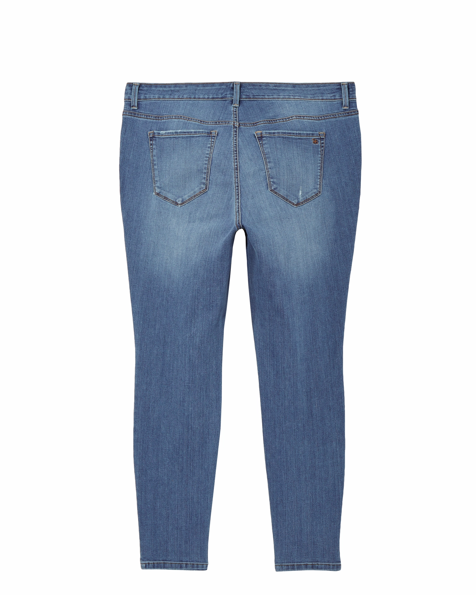 Smooth Breathable Outfit Basic Roni Destructed Super Skinny Jean | Medium Wash