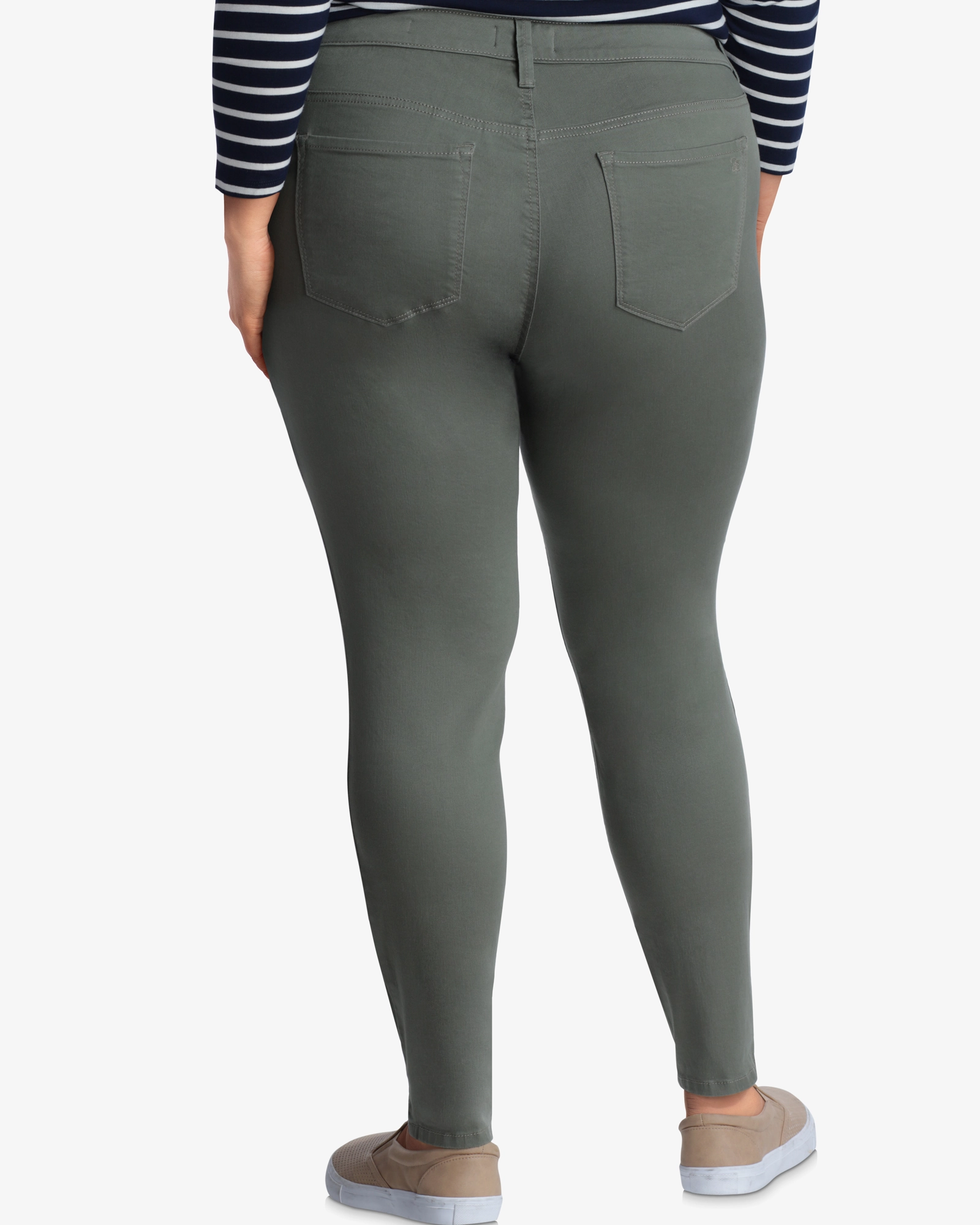 Classic Wear Slim Roni Skinny Jean  | Olive Green