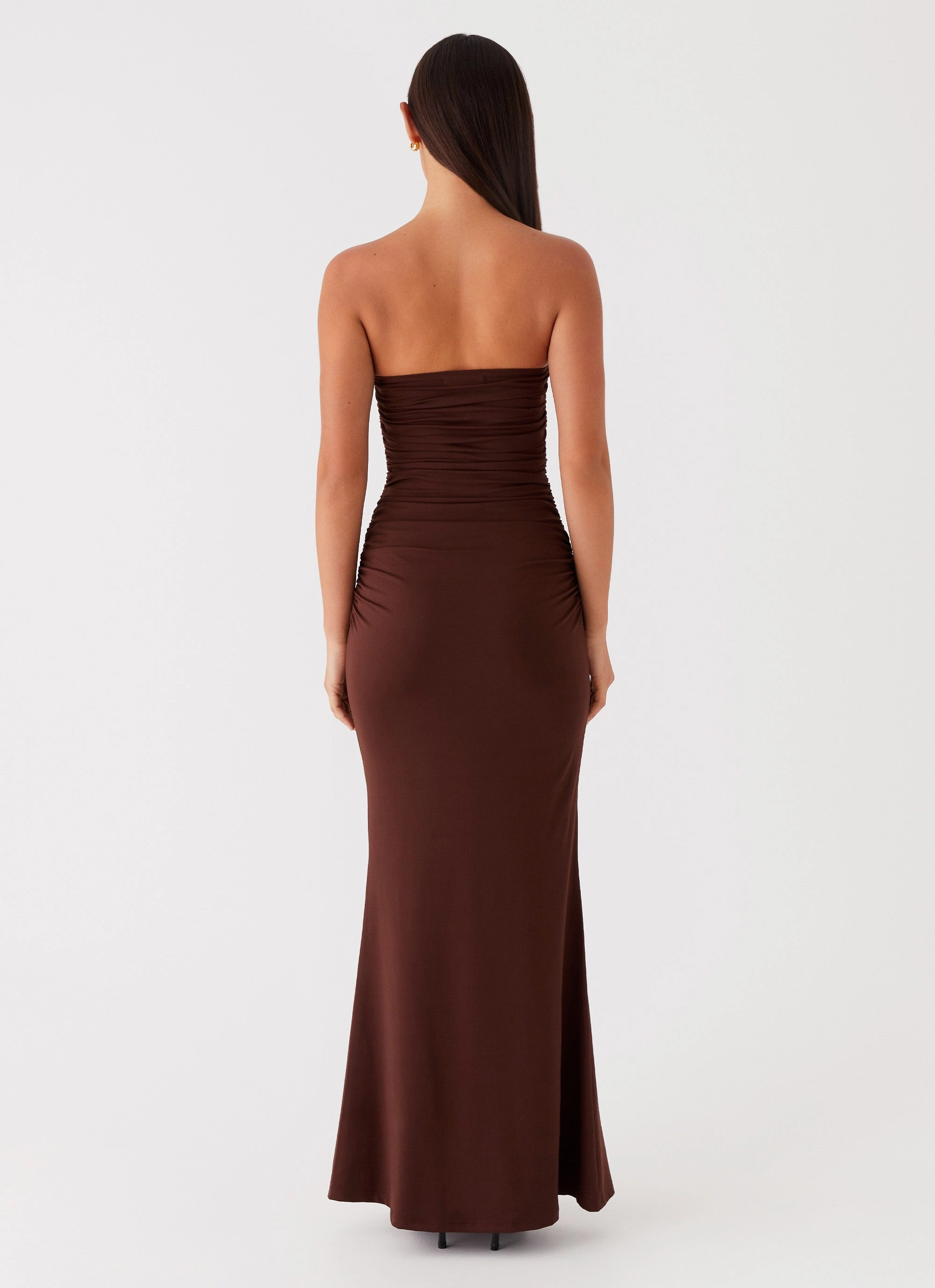 Rudy Maxi Dress - Brown Jewel Tones