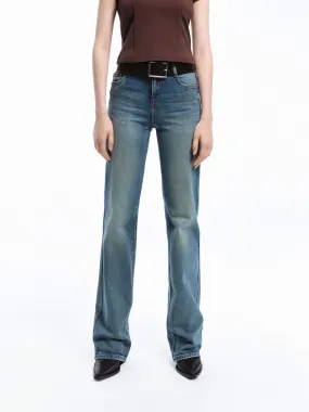 All Rounder Vintage Cotton Straight Jeans
