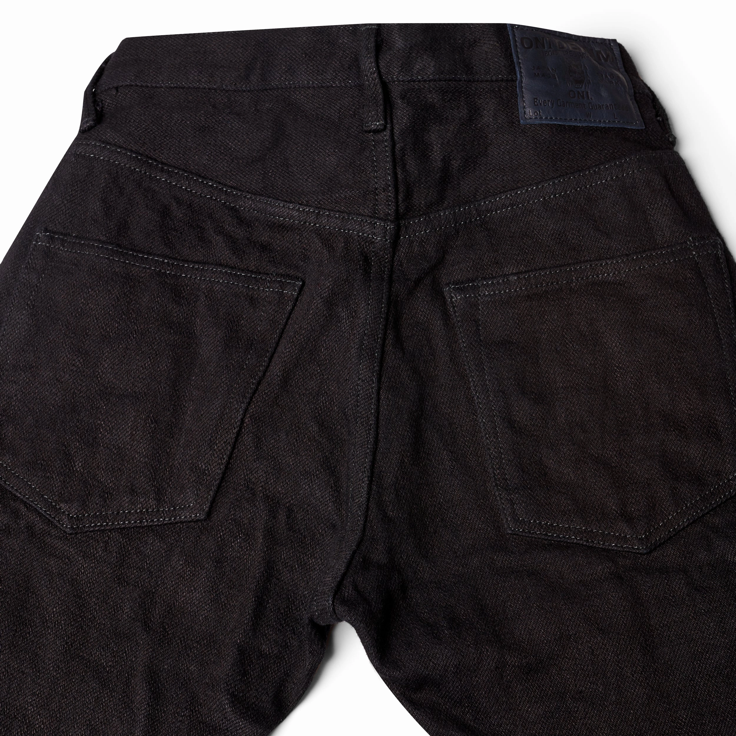 Easy Option Always Fits ONI Denim 679 20oz AIZUMIxBLACK Slim Tapered Jean - One Wash