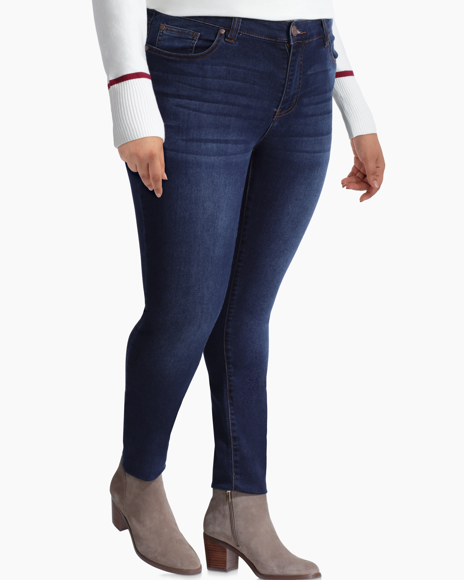 Frawley Skinny Jean | Dark Wash Multipurpose Utility Pockets