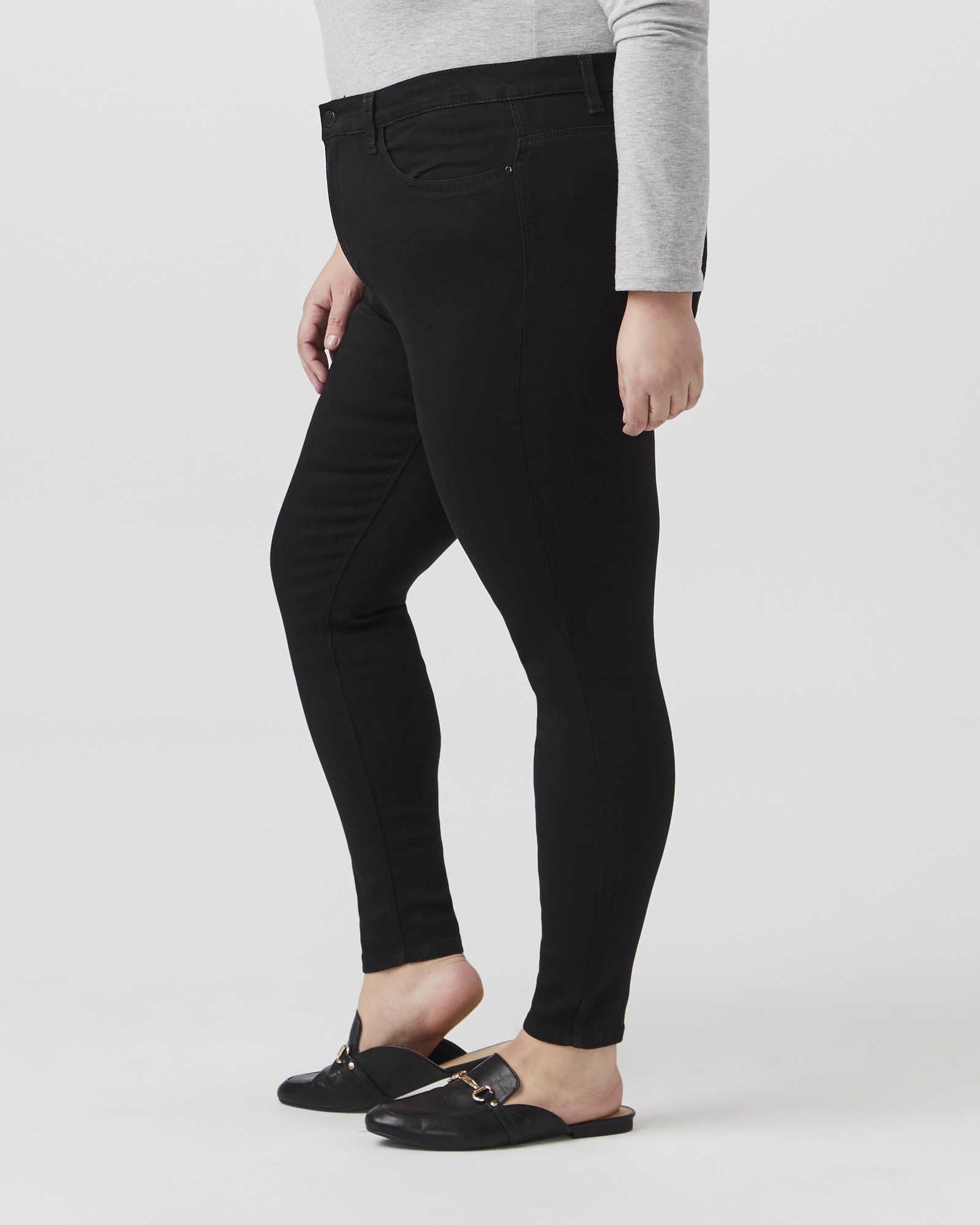 Spring Mood Slim Airy Touch Beacon Skinny Stretch Jean | Black