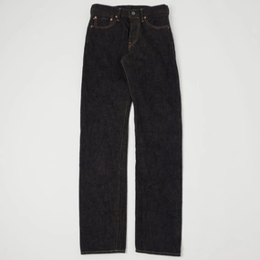 Fashion Daily Raw Hem Design ONI Denim 246 20th Anniversary Red Cast Relaxed Tapered Jean - One Wash