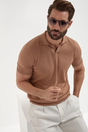 Rusty polo - Made in Italy Chill Friendly Outdoor Warmth