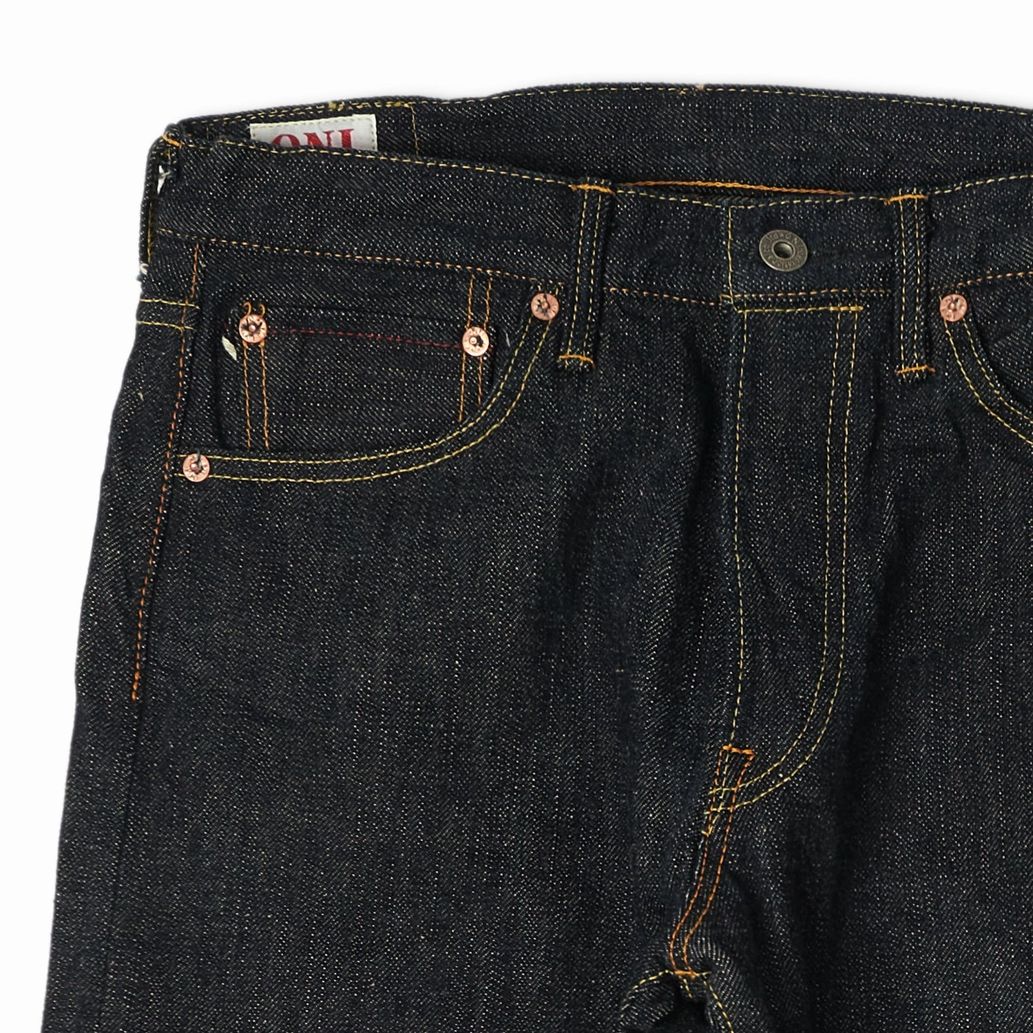 ONI Denim 246GC16 'Green Cast' 16oz Slim Tapered Jean - One Wash Teen Outfit Night Out Party Look