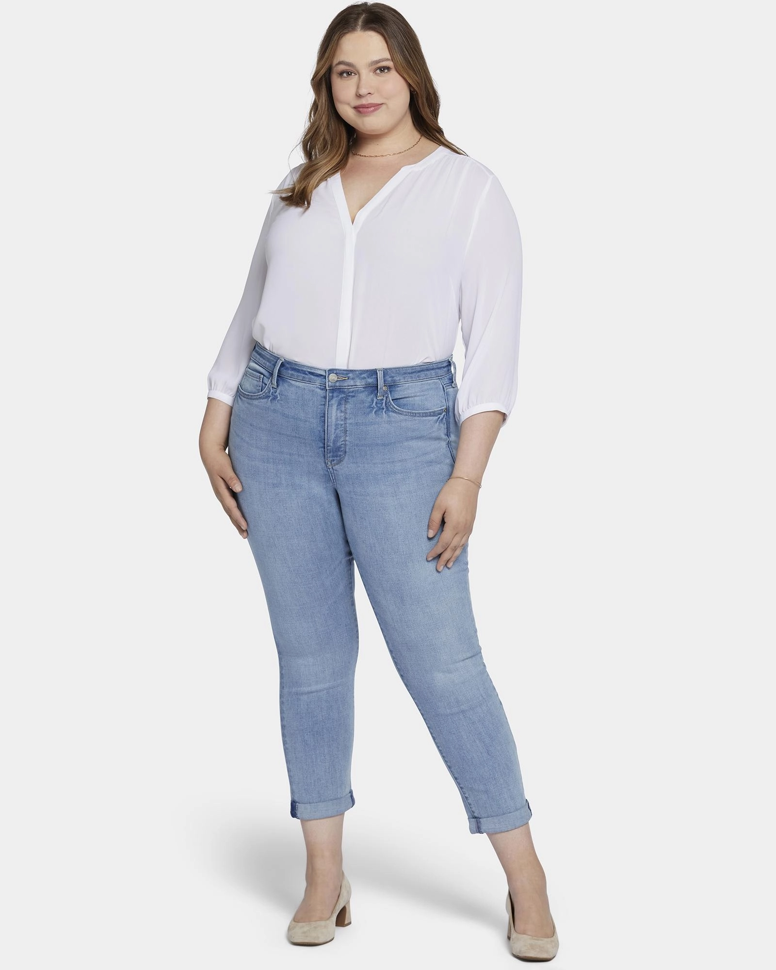 Sheri Slim Ankle Jean | Majesty Colorfast Dyeing Method Lightweight Morning Stroll Durable