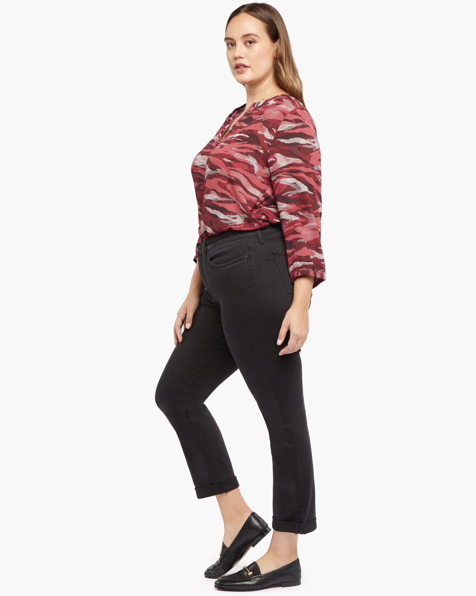 Sheri Slim Ankle Jean | Trinity Party Look Urban Explorer Compact Weave Technology