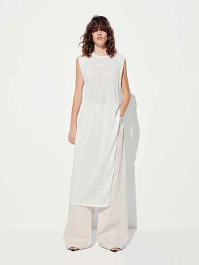 Side Slit Sleeveless Top Seasonal Wear