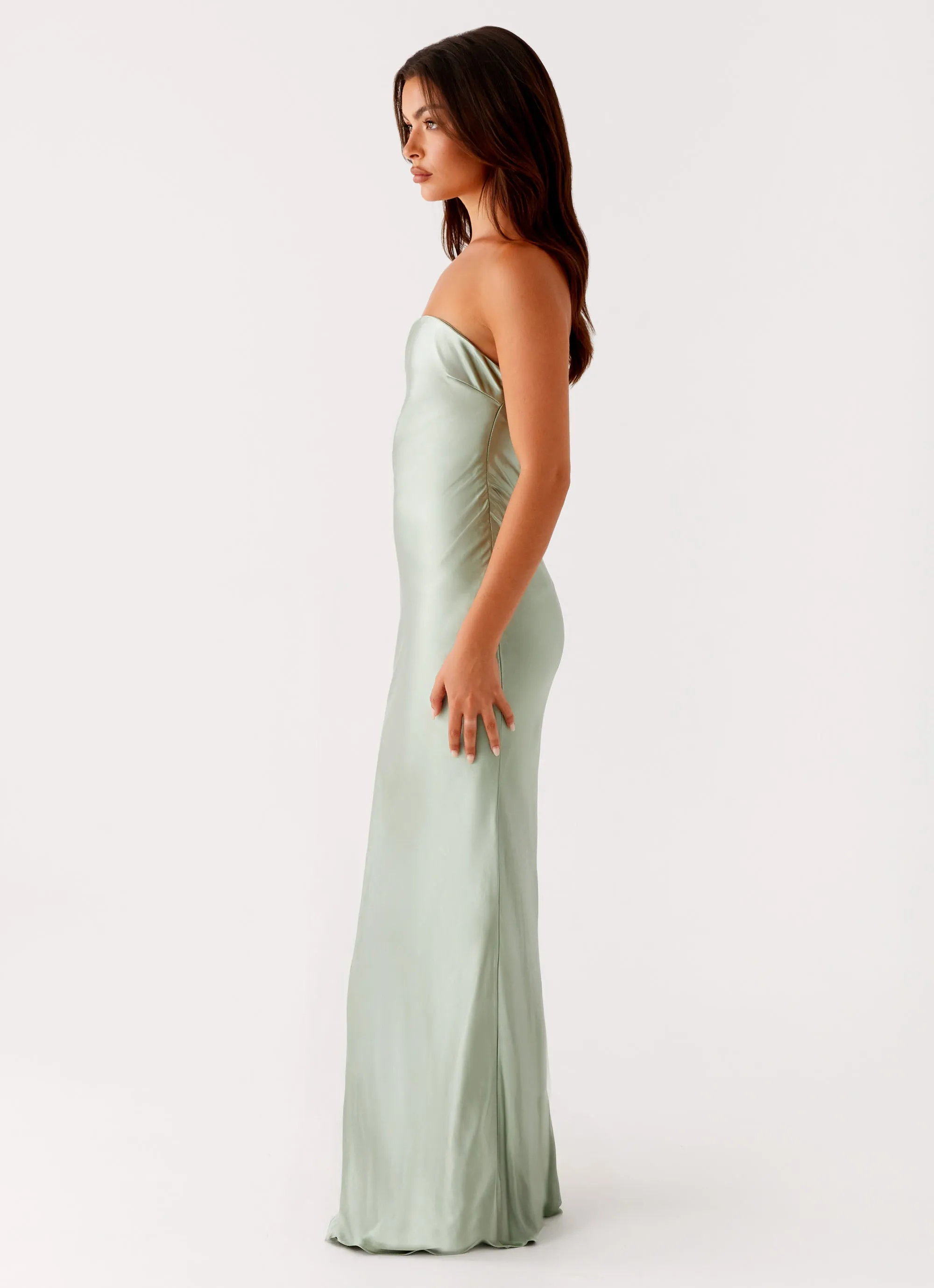 Monte Carlo Maxi Dress - Sage Elastic Fit