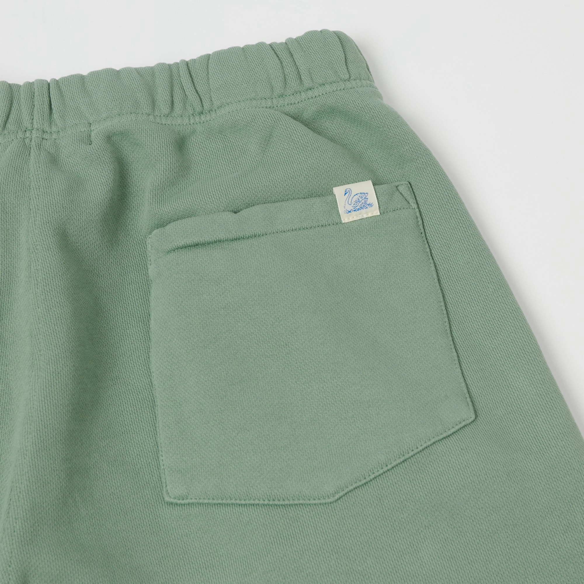 Merz b. Schwanen 'Good Basics' Relaxed Sweatshort - Light Army Warehouse Work