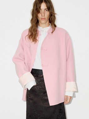 Weekend Ready Look Double Face Loose Coat