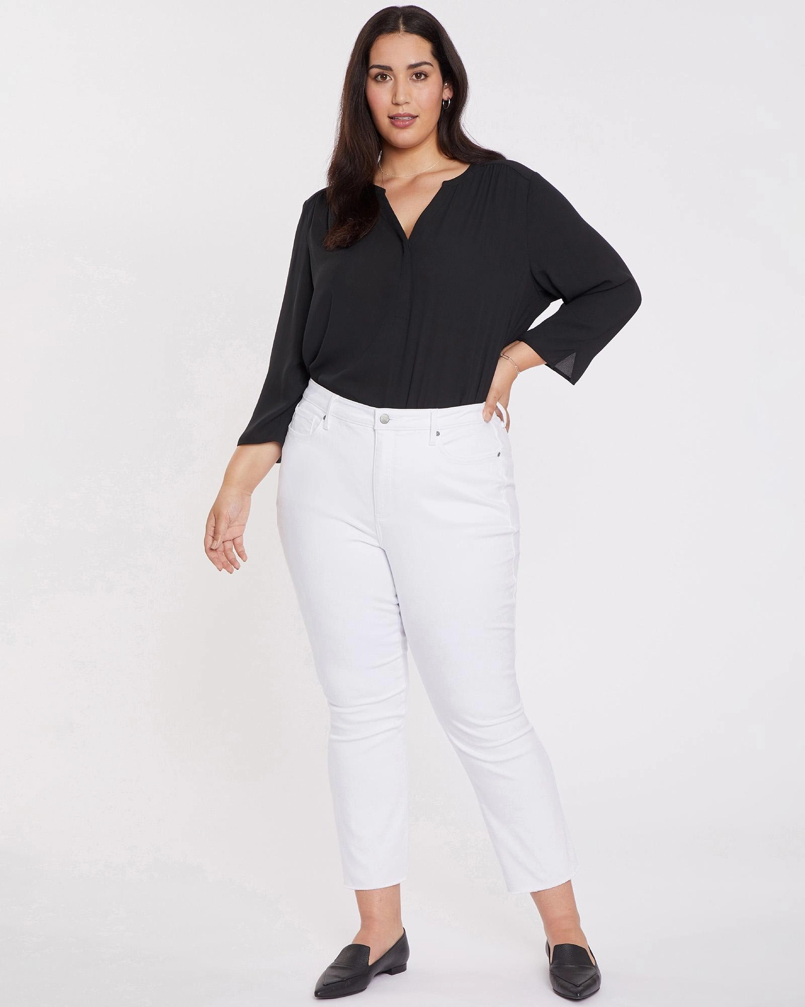 Match With All Slim Bootcut Ankle | Optic White