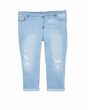 All Day Wear Irving Straight Ankle Jean | Light Wash